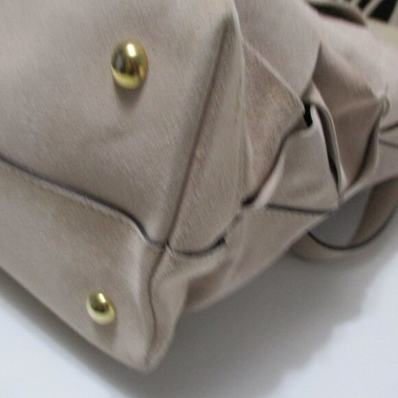 Alberta Di Canio Italian Suede Leather Bucket Bag Backpack #1121 - Picture 8 of 16